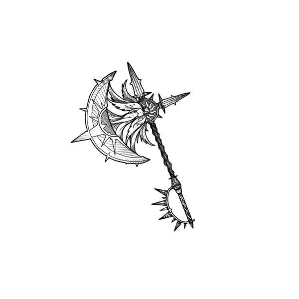Axe Of The Sun Inspired By 7 Deadly Sins