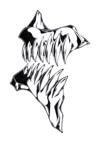 Grimmjow's Jaw tattoo design
