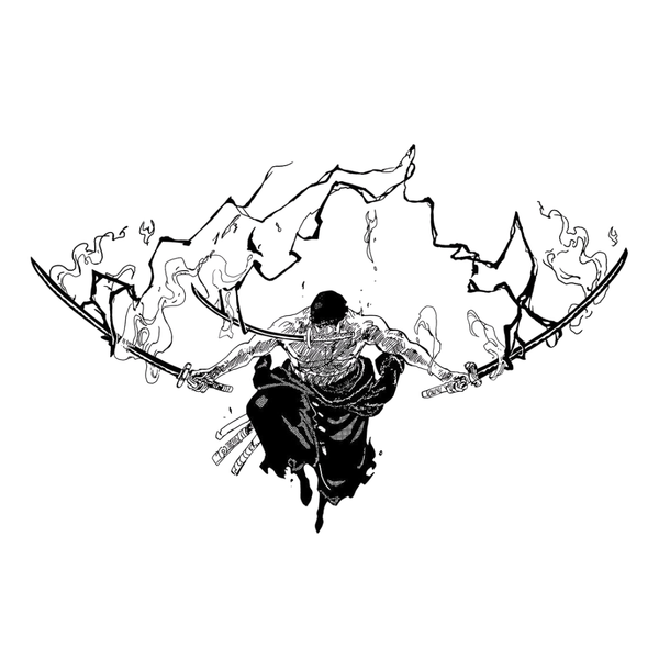 Zoro 3 Sword Style Inspired By One Piece