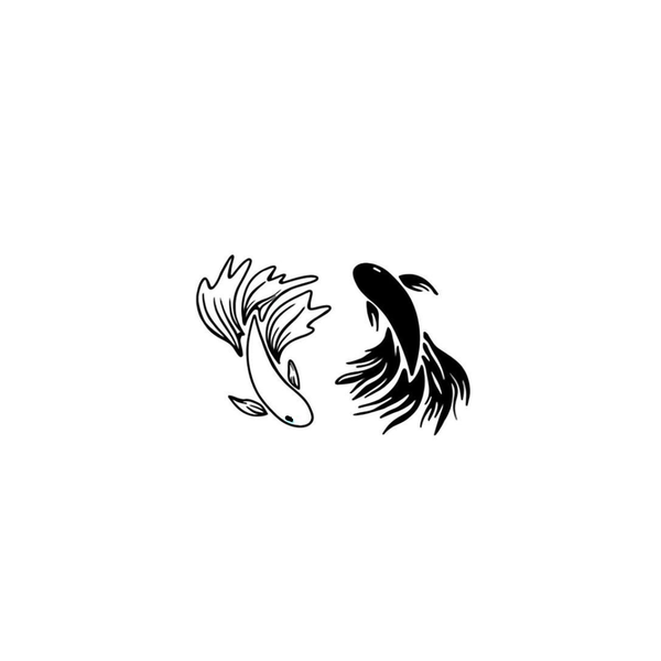 Dual Fishes Inspired By Jujutsu Kaisen