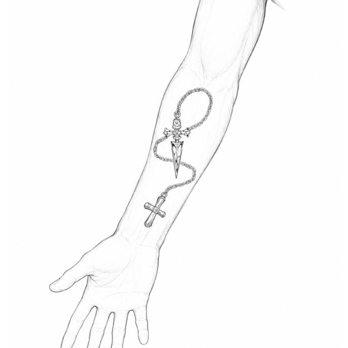 Tangled Chain Inspired By Hunter