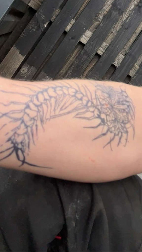 Customer tattoo photo