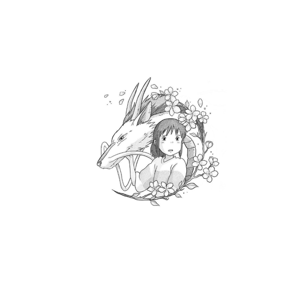 Haku Inspired By Spirited Away