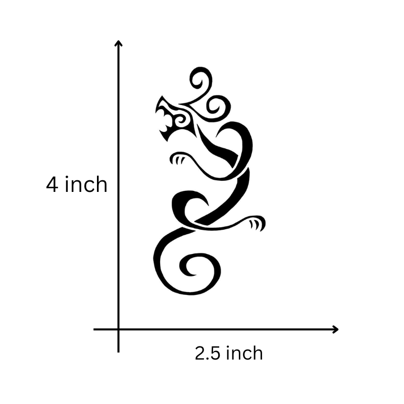 Dragon Symbol Inspired By Street Revengers